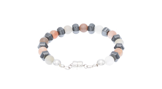 Silver Moonstone Bracelet