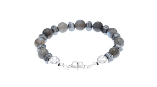 Silver Labradorite Bracelet