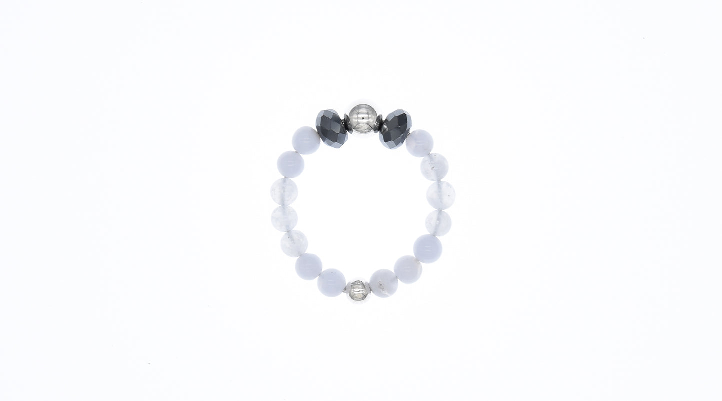 Blue Lace Agate Ring