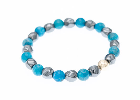 Golden A Bracelet