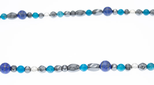 Lapis Apatite Necklace