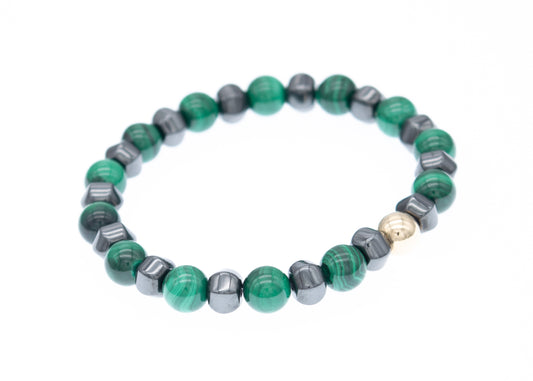 Golden Malachite Bracelet