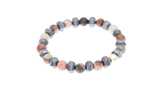 Golden Coral Bracelet