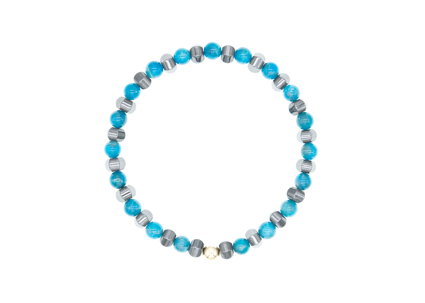 Golden Apatite Anklet